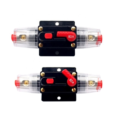 12V 24V 80A Audio Inline Fuse Automotive Car Circuit Breakers